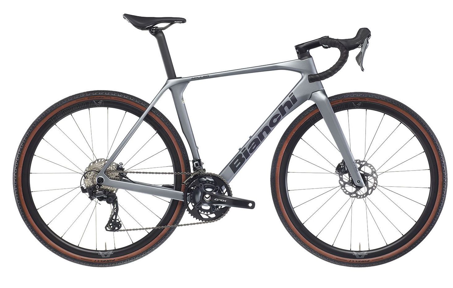 Bianchi Impulso PRO GRX 820 2x12 (2024)  YTB83 grey/black matt