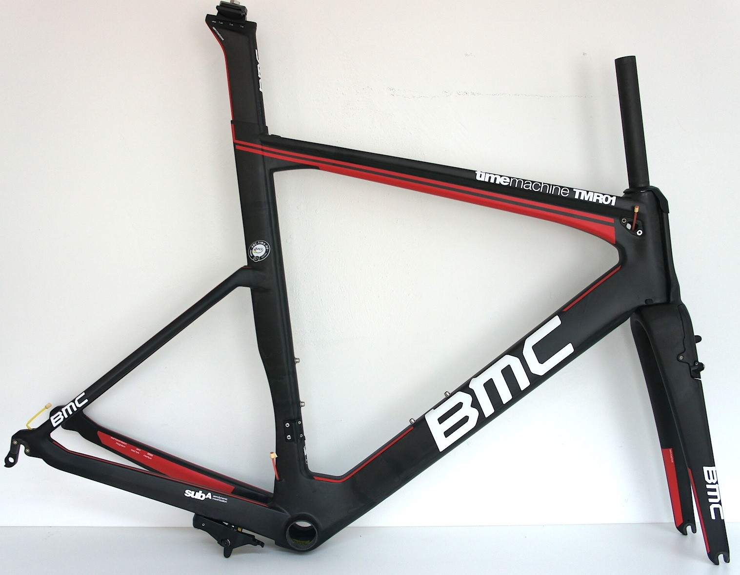 BMC  TimeMachine Road  TMR01 Rahmenset Team Red (MY15) rim-brake
