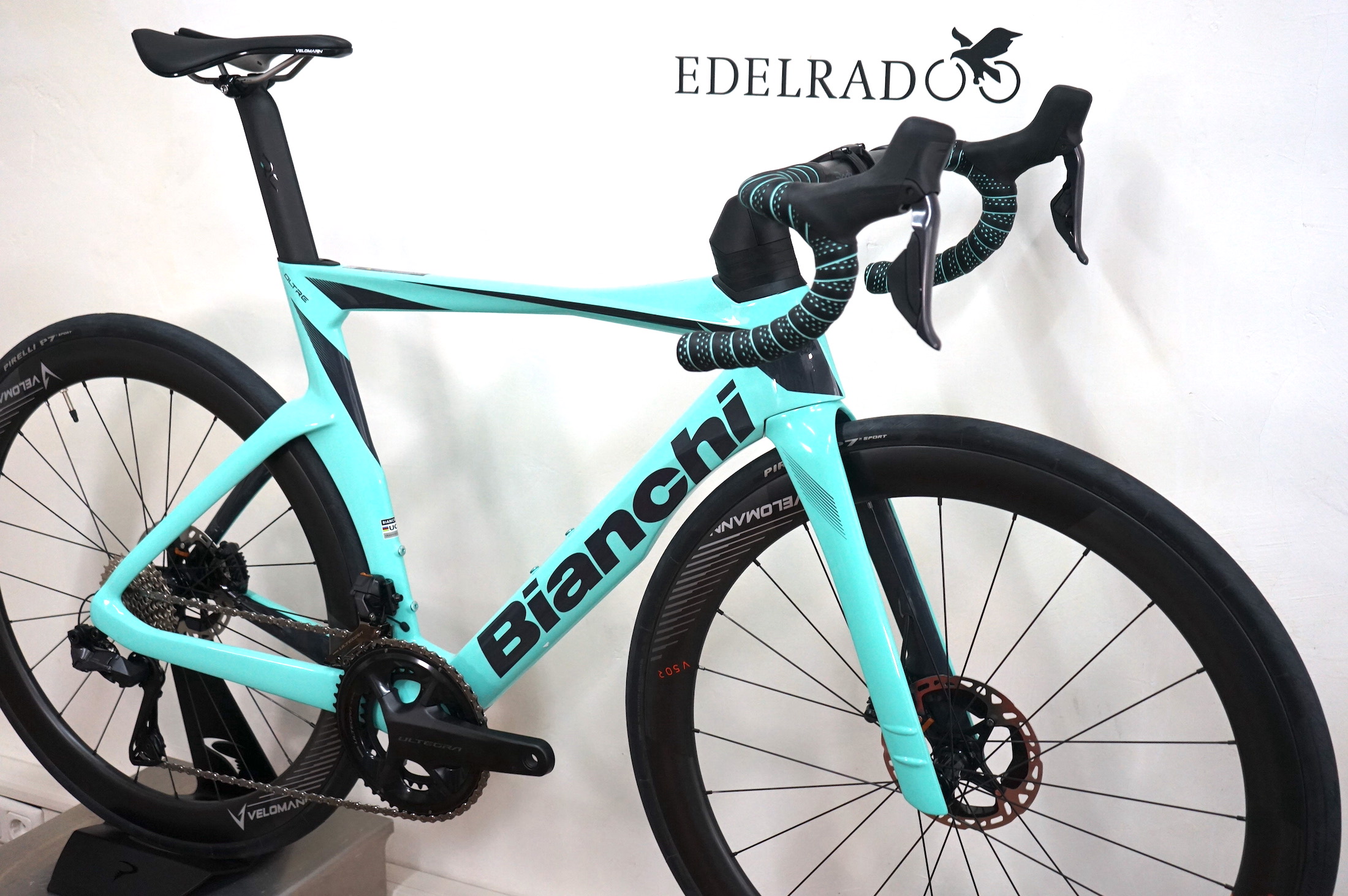 Bianchi OLTRE Comp Ultegra Di2 2x12 (2024) YSB23 XD CK16 / GRAPHITE FULL GLOSSY