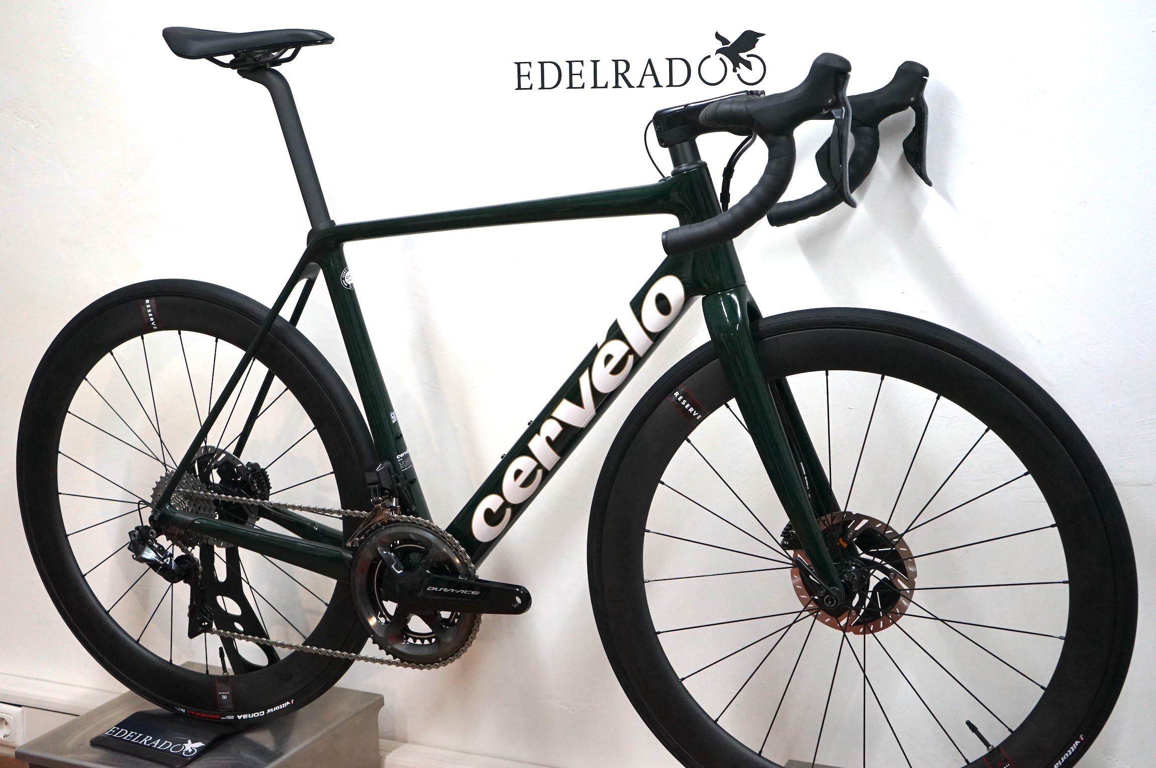  Cervelo R5 Disc DuraAce Di2 (2021) green/gold/white