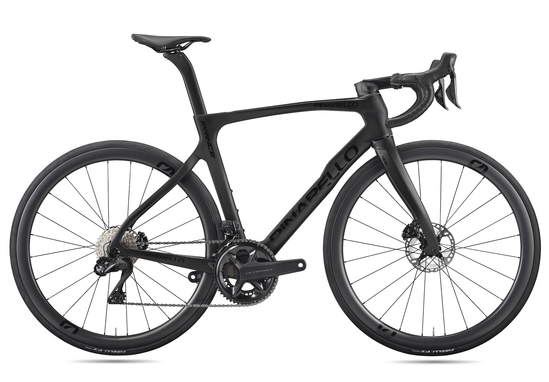 Pinarello Prince Disc Shimano Ultegra Di2 2x12 -  black.on-black (CA211) - (2022)