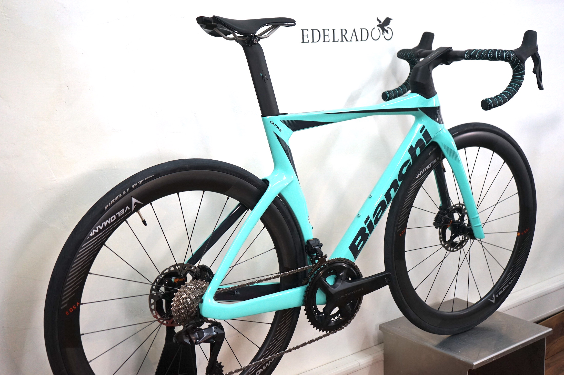 Bianchi OLTRE Comp Ultegra Di2 2x12 (2024) YSB23 XD CK16 / GRAPHITE FULL GLOSSY