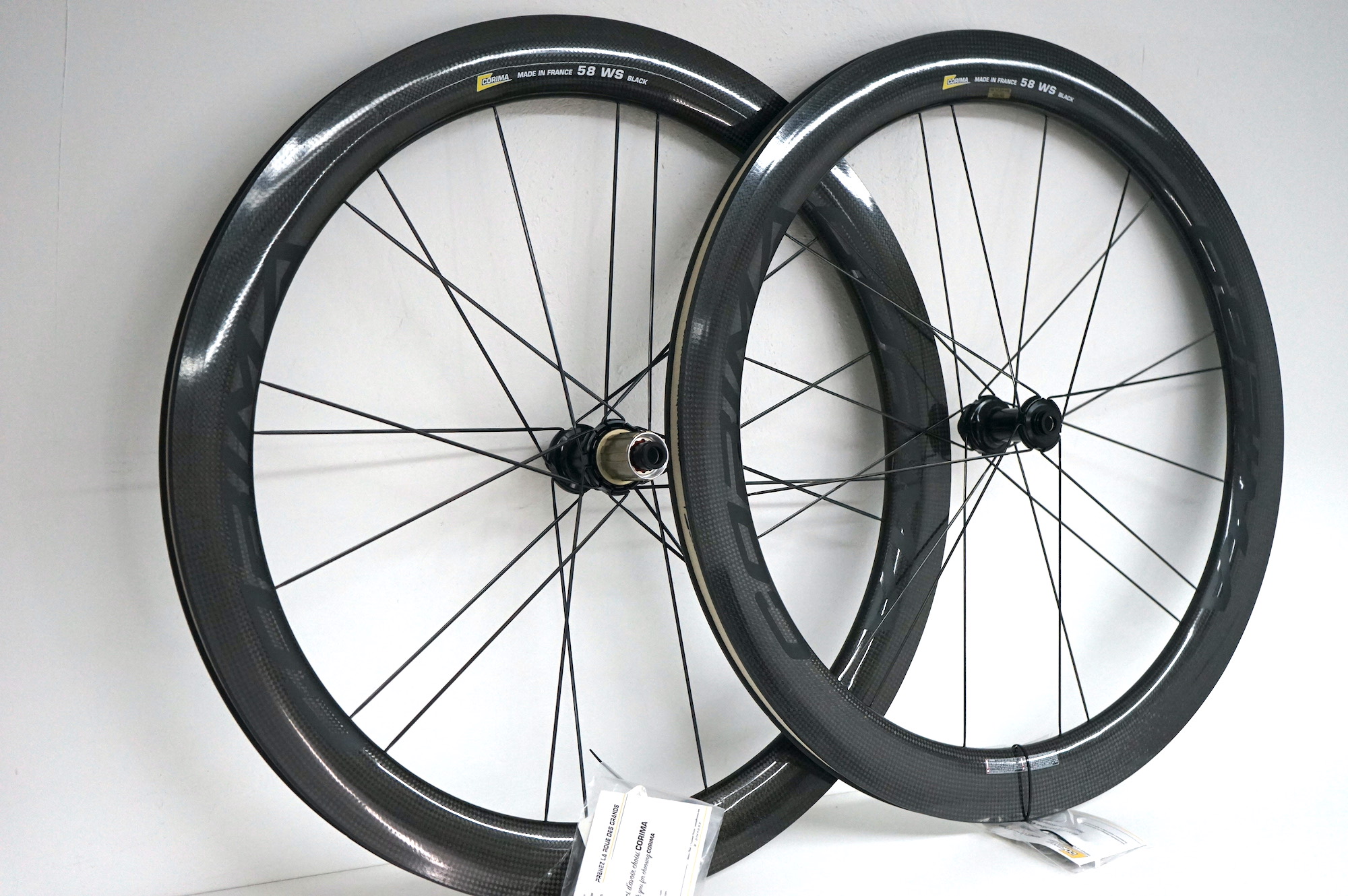 Corima WS black 58mm DX Disc-Brake / Scheibenbremse - Laufradsatz