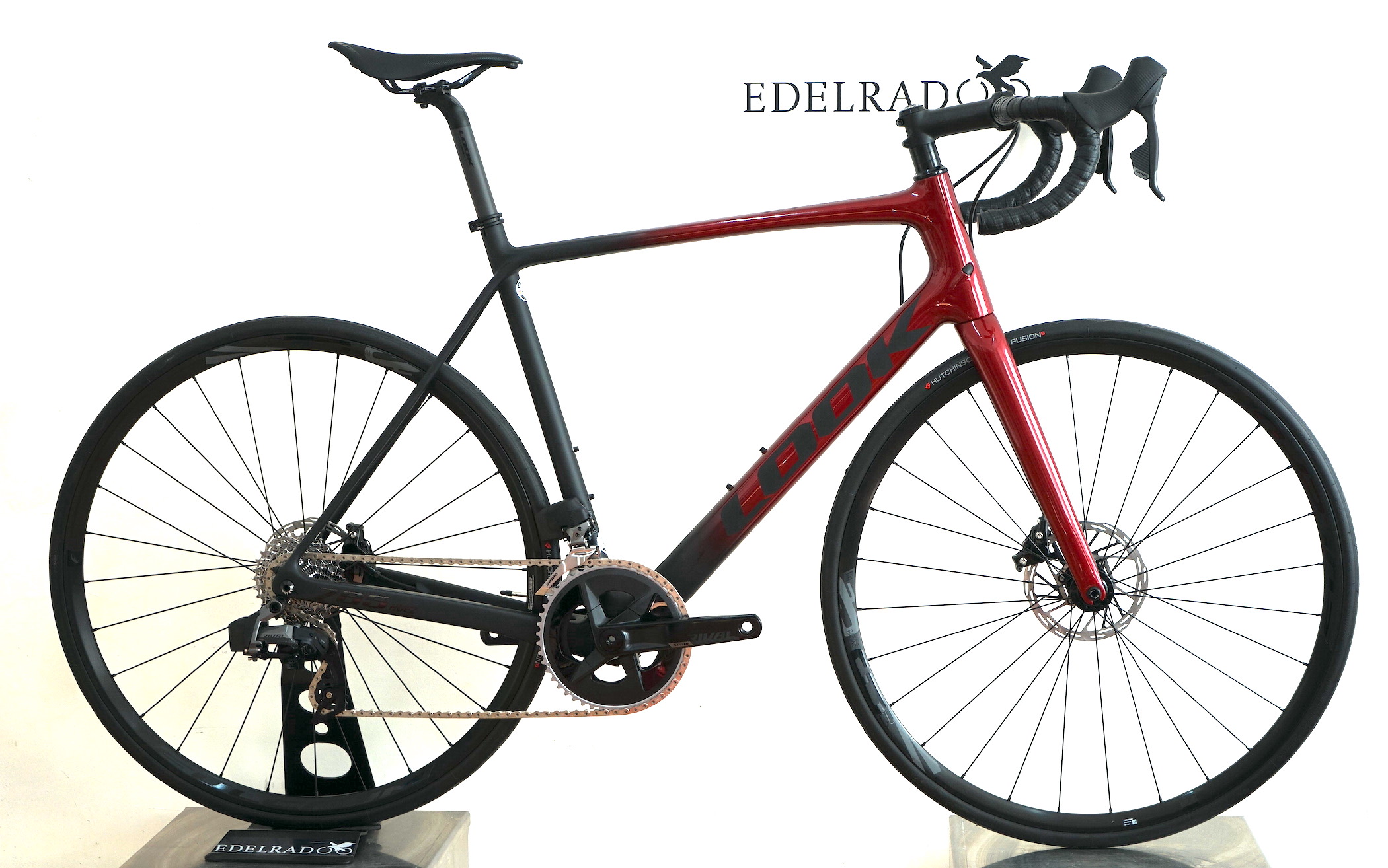 LOOK 785 HUEZ disc-brake Sram Rival AXS 2x12 (2022) Interference Red Mat Glossy