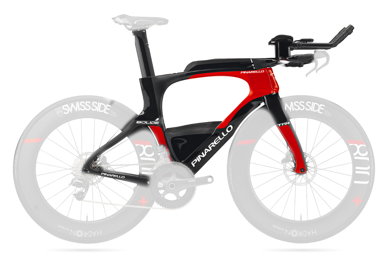 Pinarello Bolide TR+ Rahmenset Triathlon (2020) Color: 829 CARBON RED