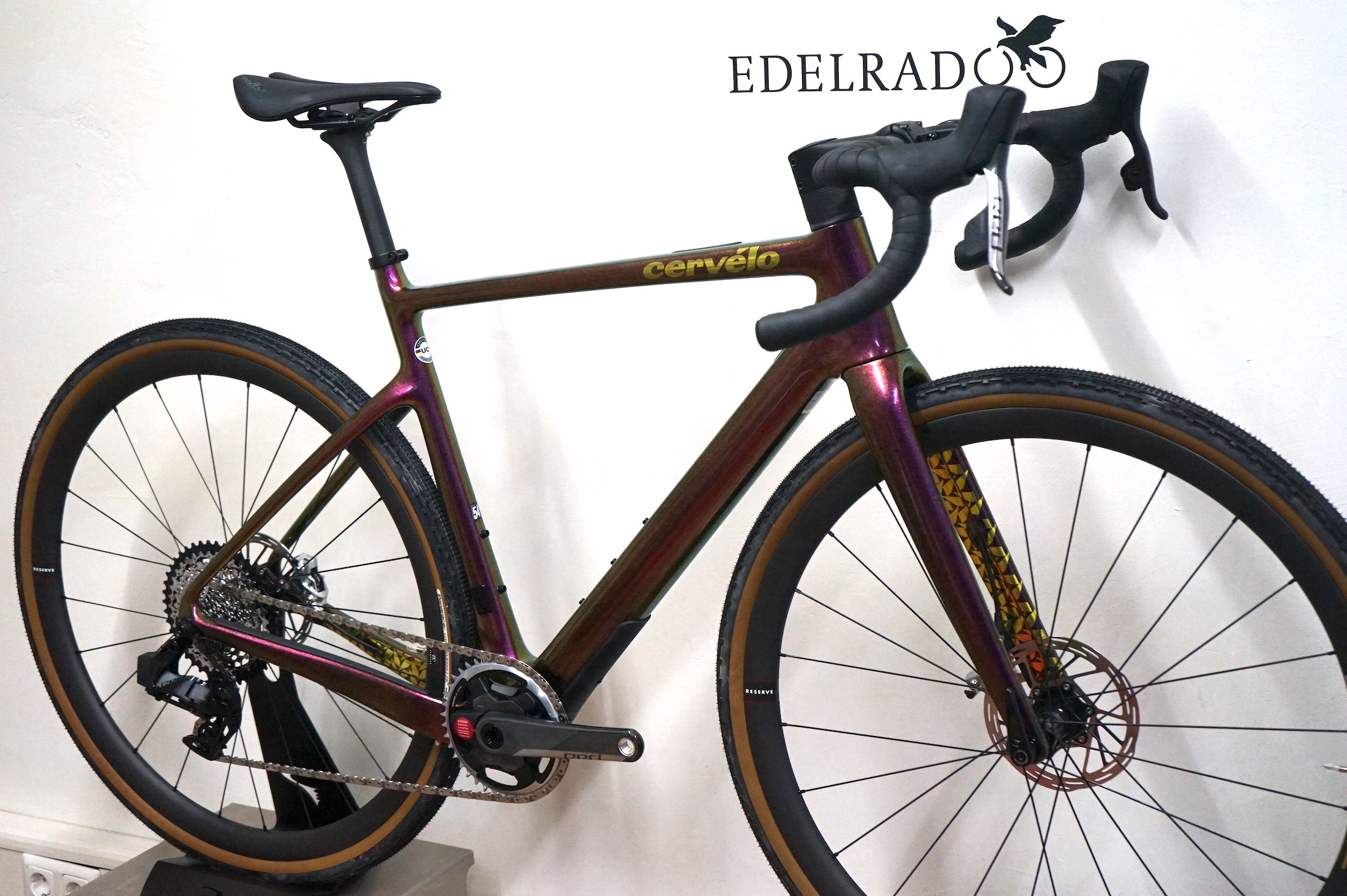 Cervelo Aspero-5 Sram Red XPLR eTap AXS 1x12 (2023) purple-sunset