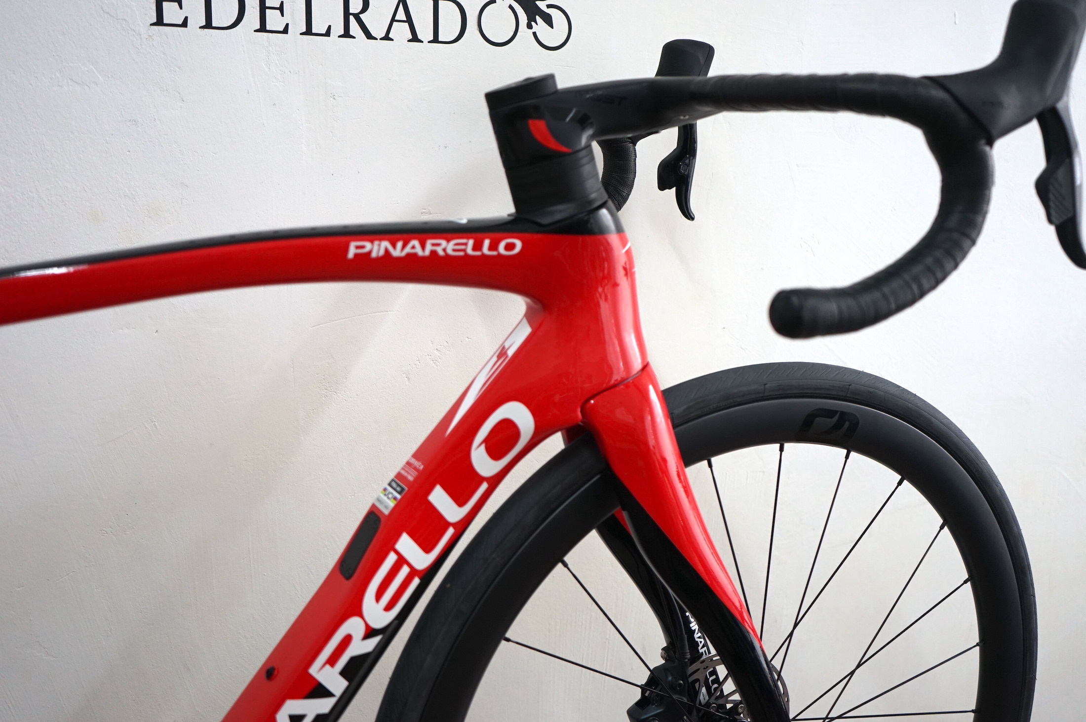 Pinarello F7 Sram Force AXS 2x12 (2023) razor-red D101 disc-brake