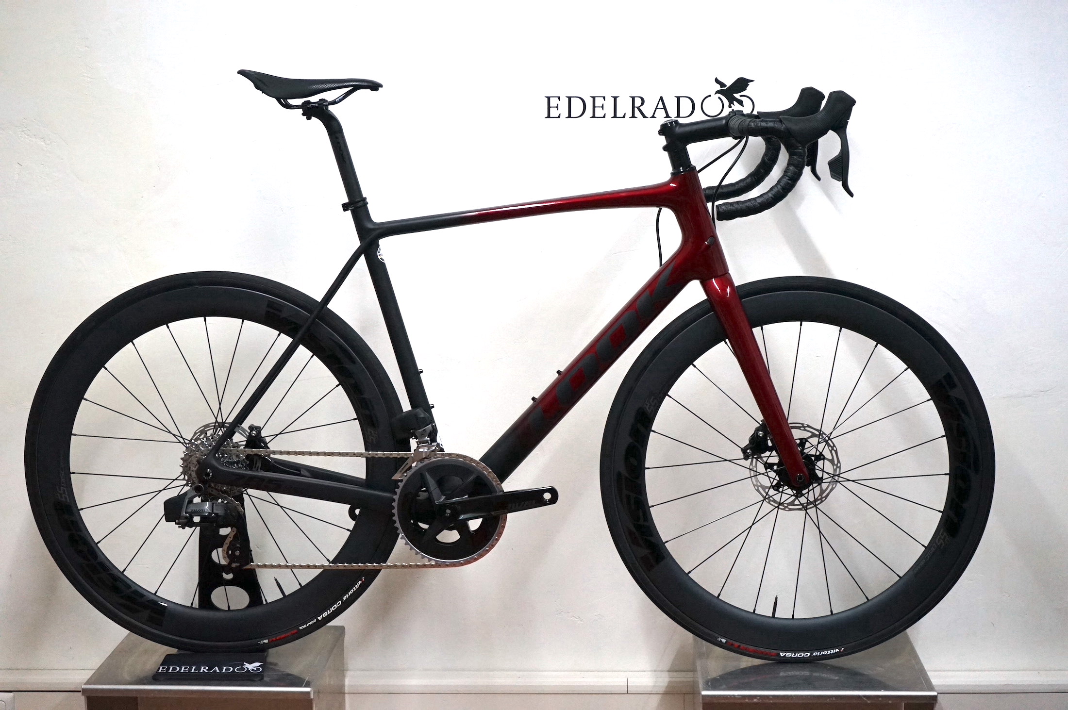 LOOK 785 HUEZ Sram Rival AXS 2x12 (2022) VISION TC55 Carbon Laufräder