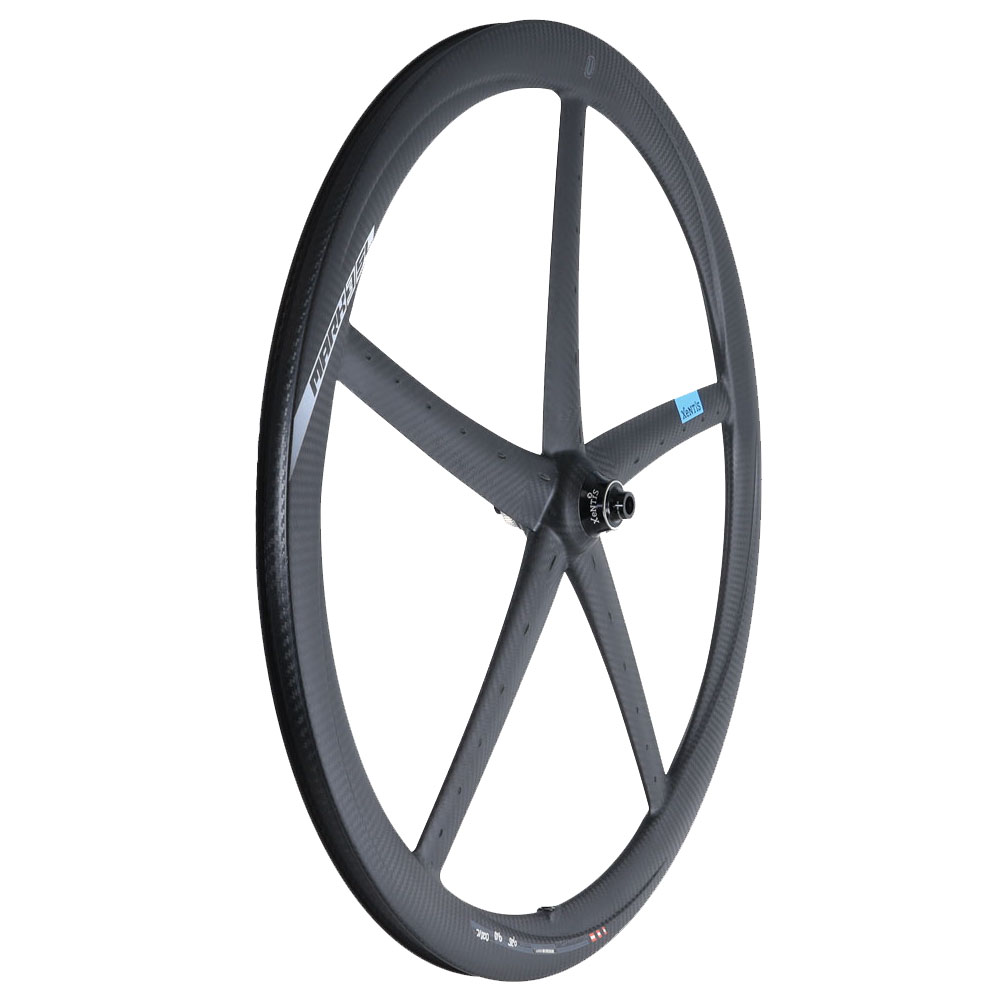 Xentis Mark 3 SL disc-brake carbon clincher (2022) matte-white/blue