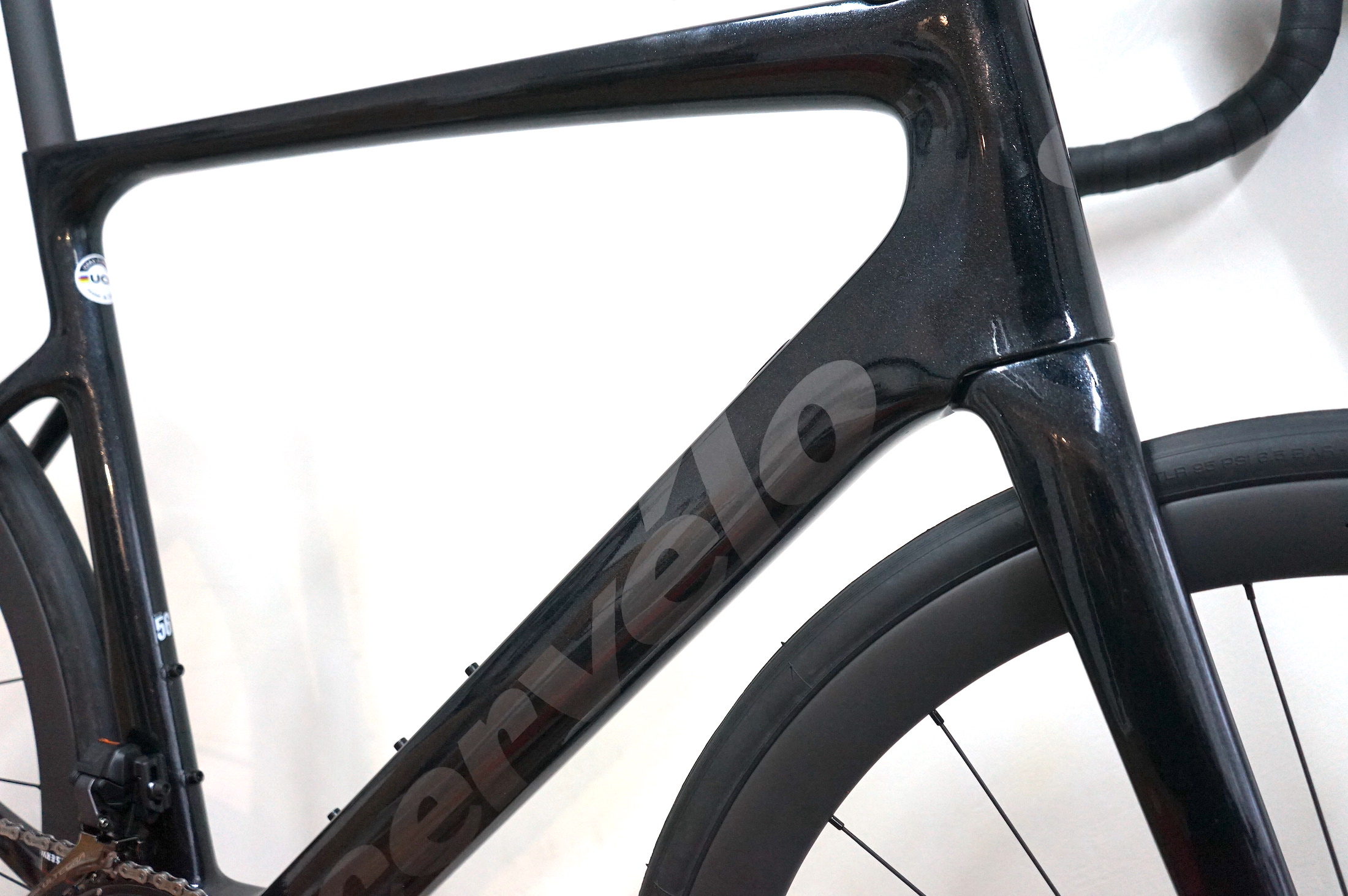 Cervelo Caledonia-5 Ultegra Di2 2x12 (2023/2024) anthrazit/black/glossy