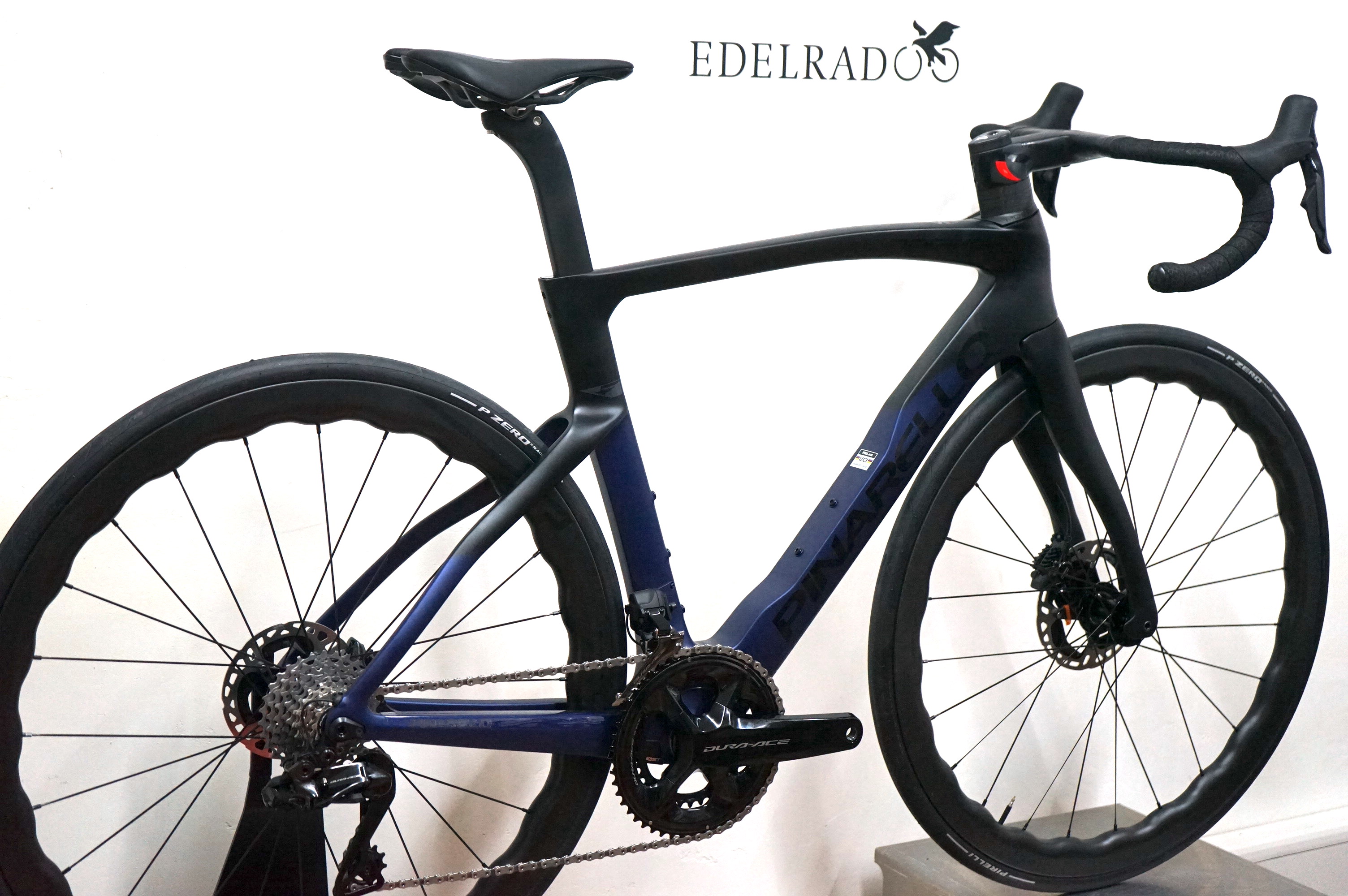 Pinarello DOGMA F disc (2023) DuraAce Di2 2x12 2x12 Princeton Grit 4540 midnight-blue (B614)