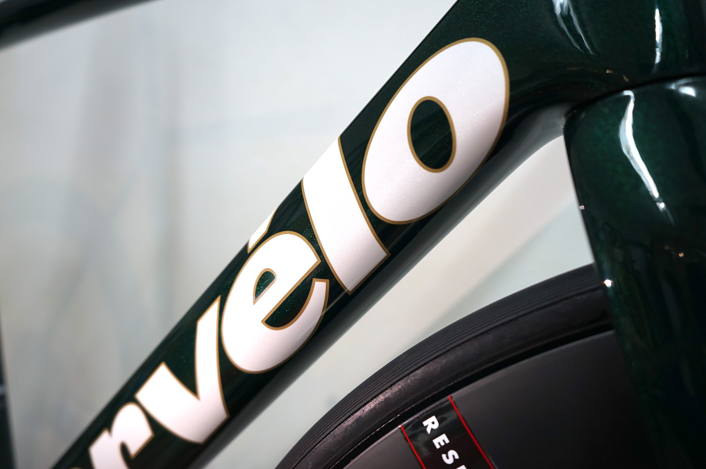  Cervelo R5 Disc DuraAce Di2 (2021) green/gold/white