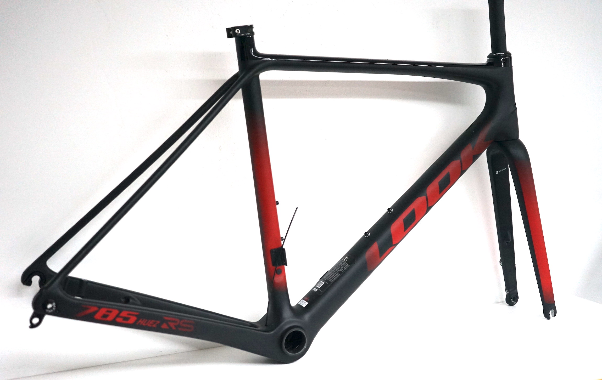 LOOK 785 Huez RS disc-brake black/red matte/glossy (2021) Rahmenset