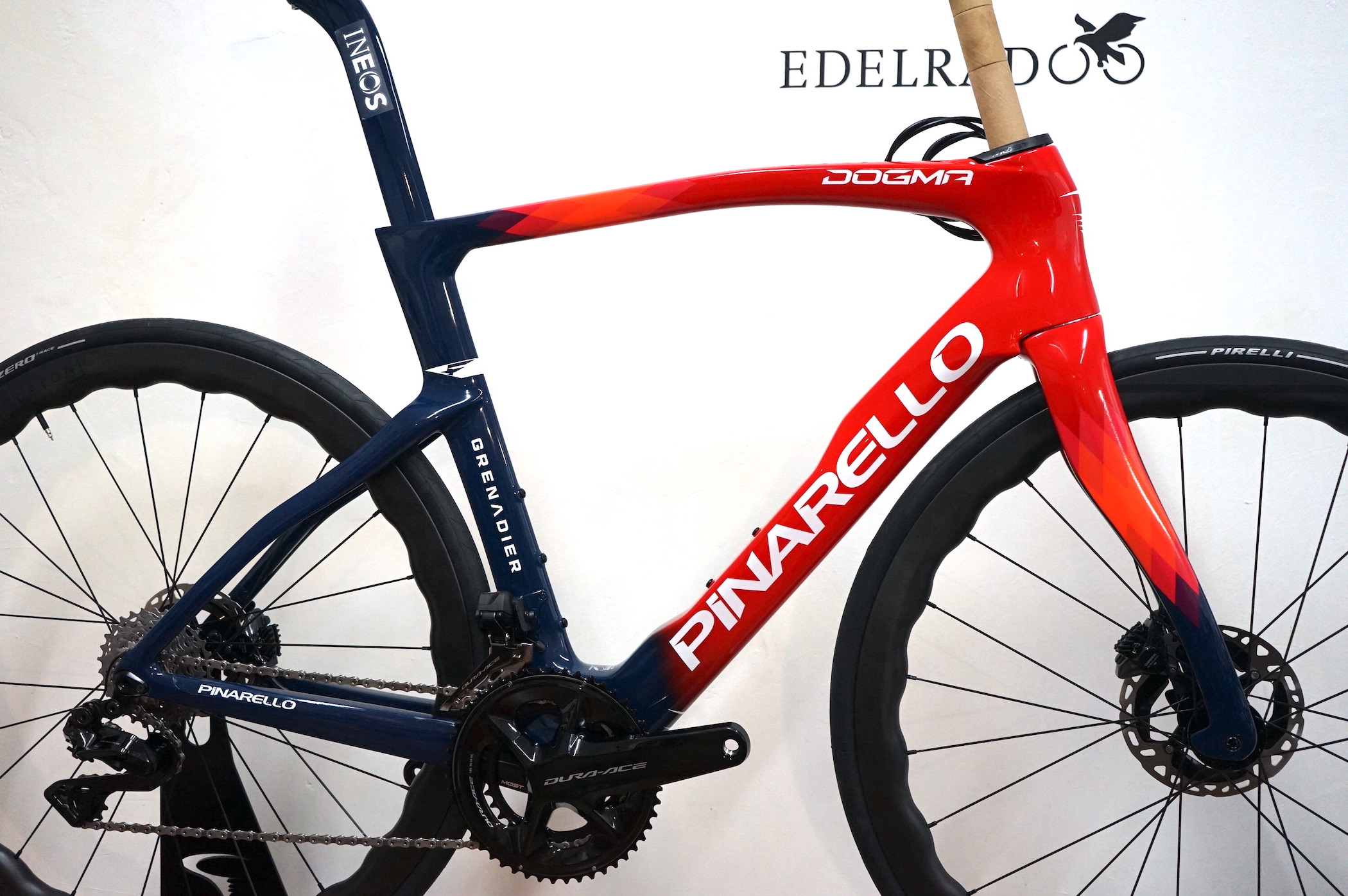 Pinarello DOGMA F disc (2023) DuraAce Di2 2x12 2x12 Princeton Grit 4540 