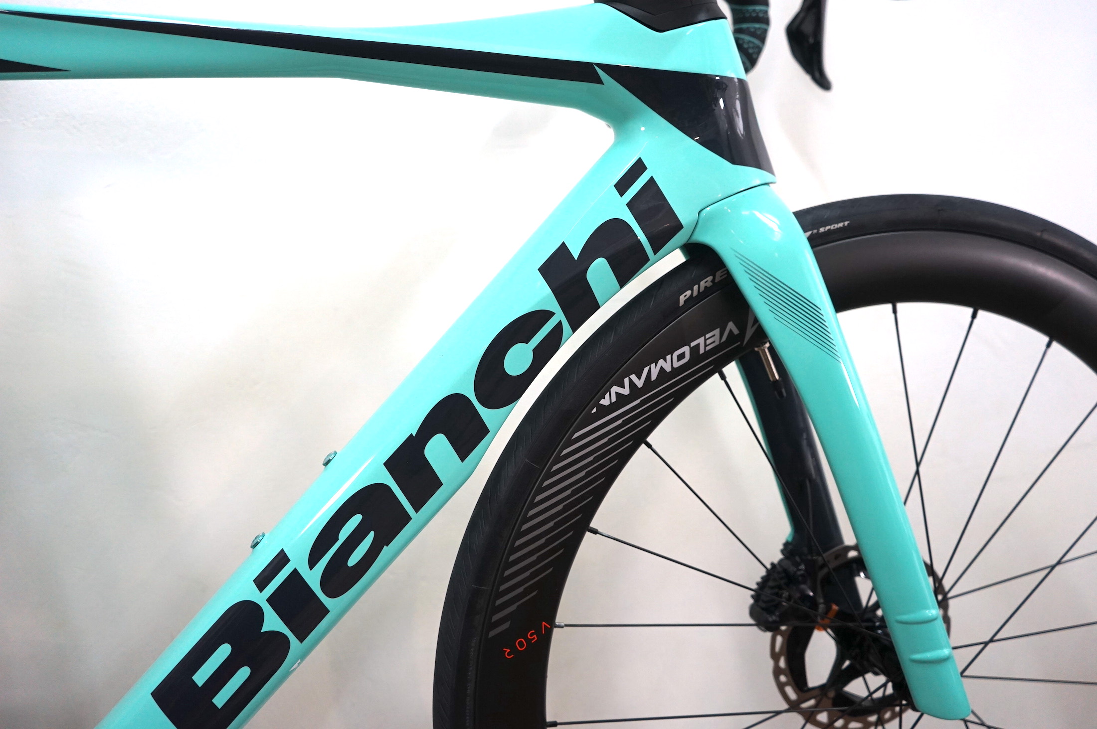 Bianchi OLTRE Comp Ultegra Di2 2x12 (2024) YSB23 XD CK16 / GRAPHITE FULL GLOSSY