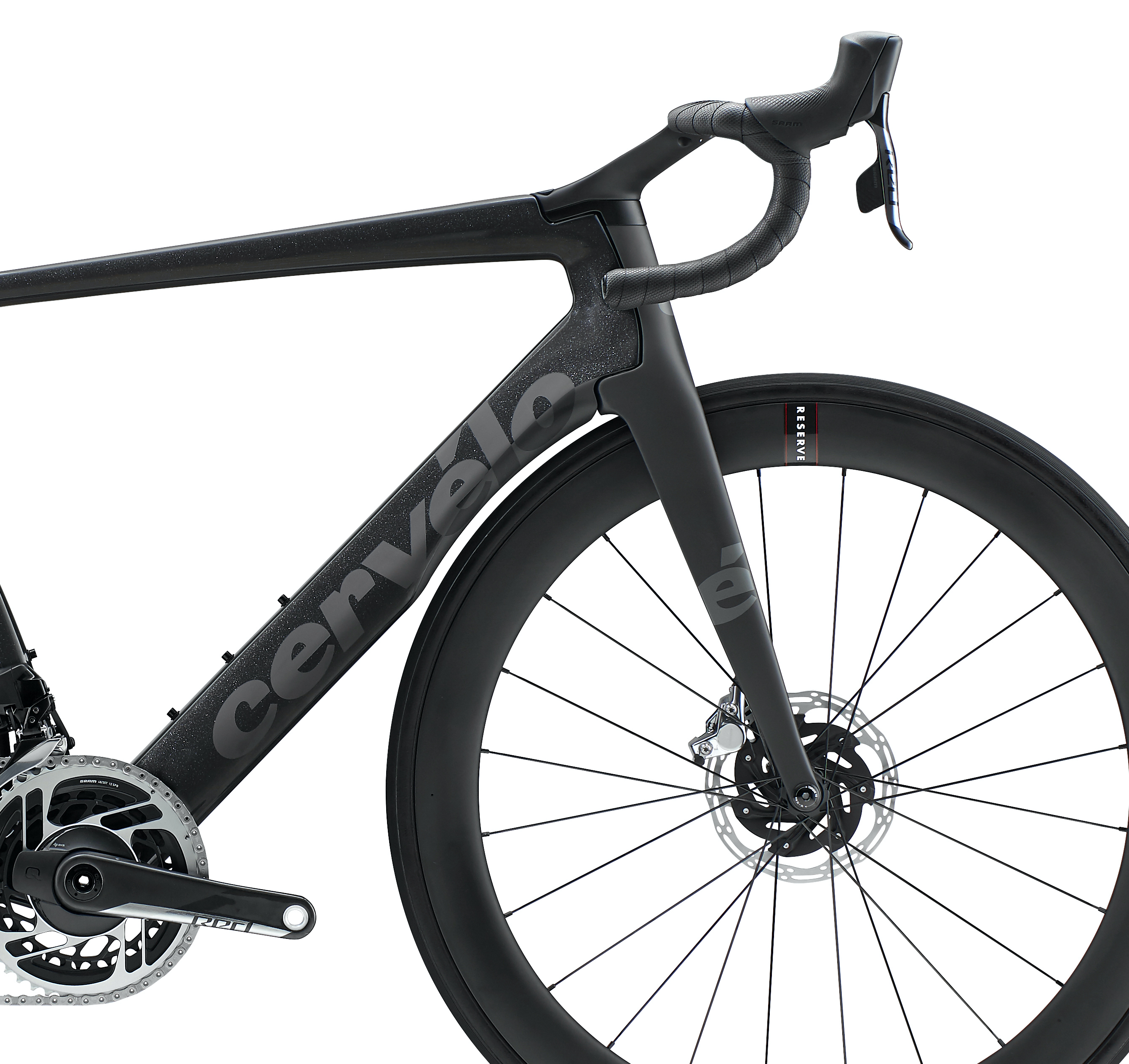 Cervelo S5 Disc Sram Red AXS 2x12 inkl. Powermeter (2021) carbon-metallic