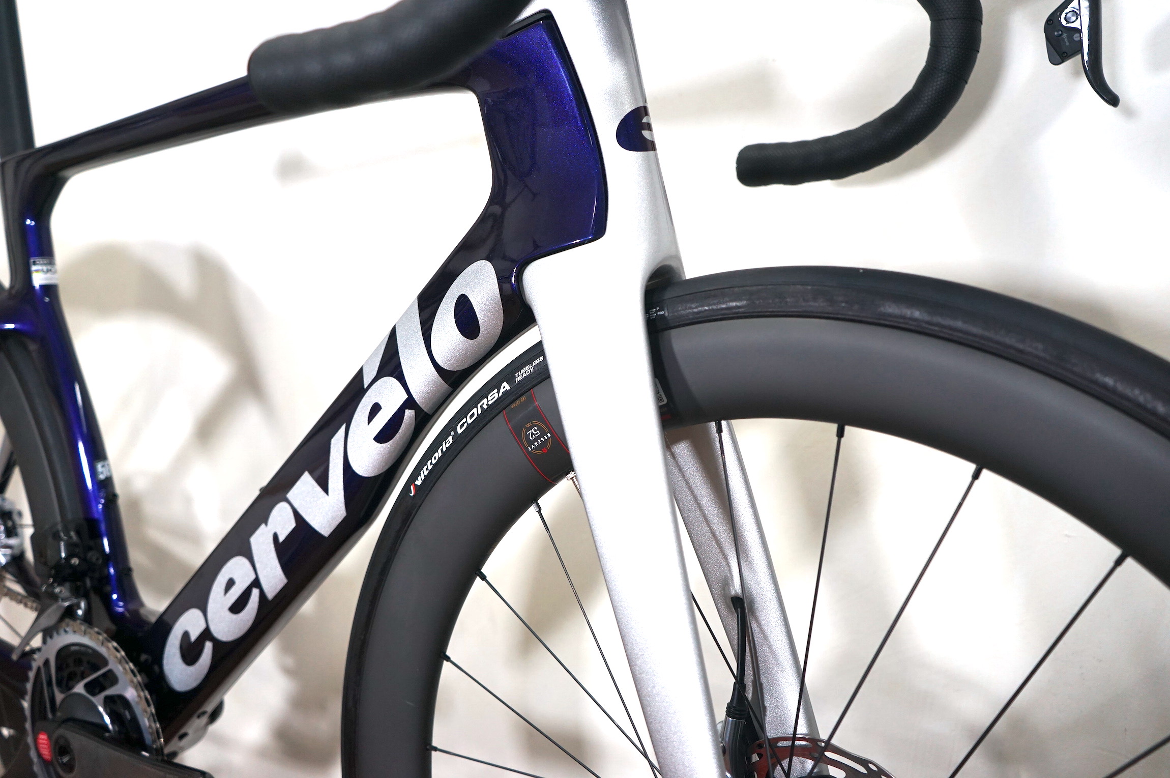 Cervelo S5 Disc Sram Red AXS 2x12 (2023) Sapphire/Ice