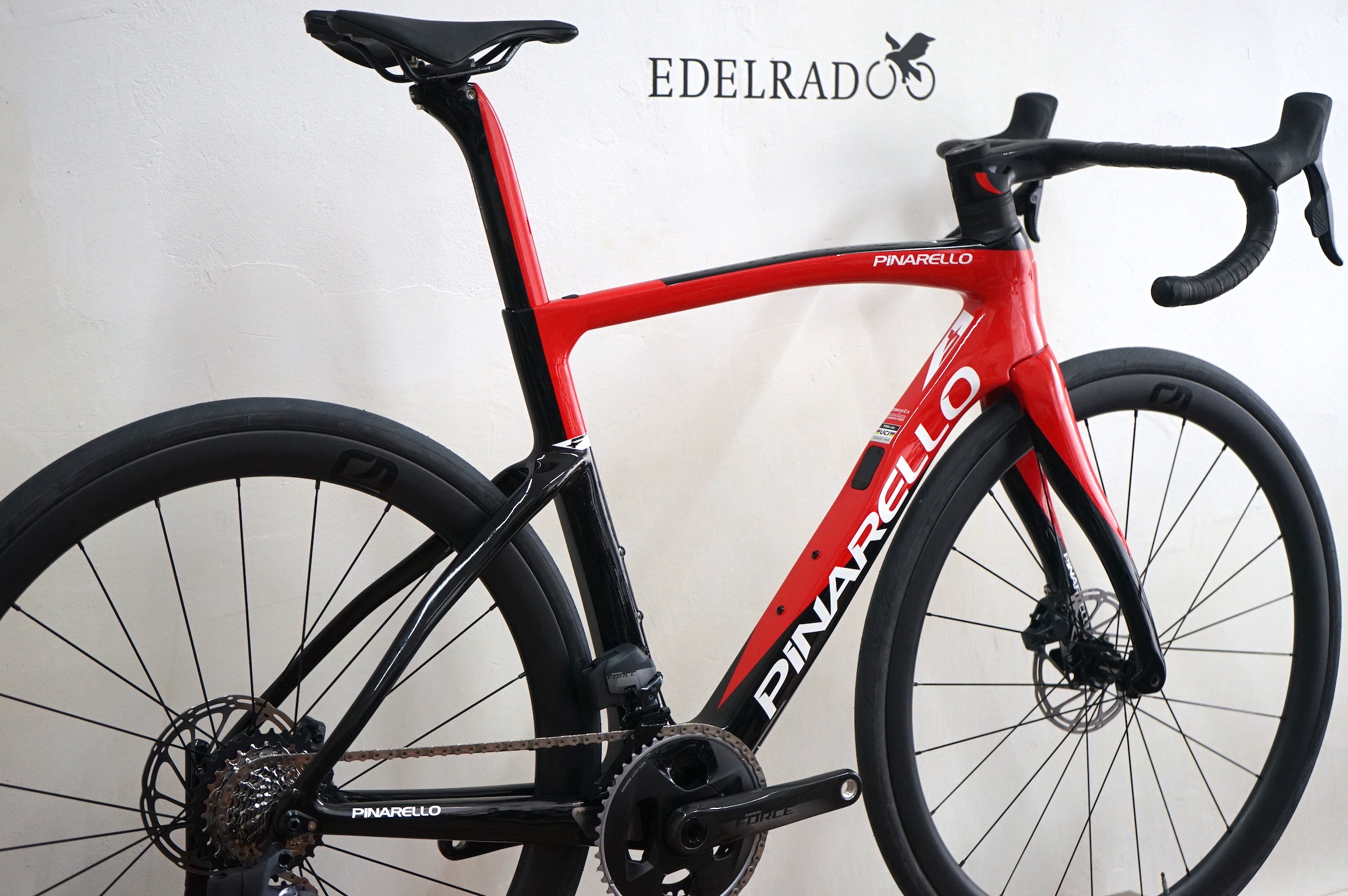 Pinarello F7 Sram Force AXS 2x12 (2023) razor-red D101 disc-brake