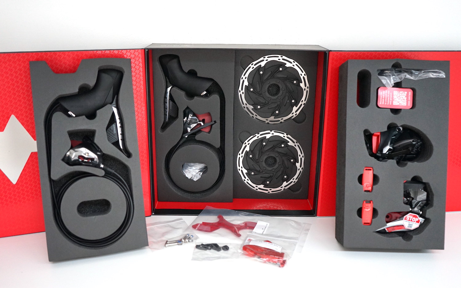 Sram Red AXS eTap HRD 2x12 FlatMount 6-Loch 00.7918.078.008