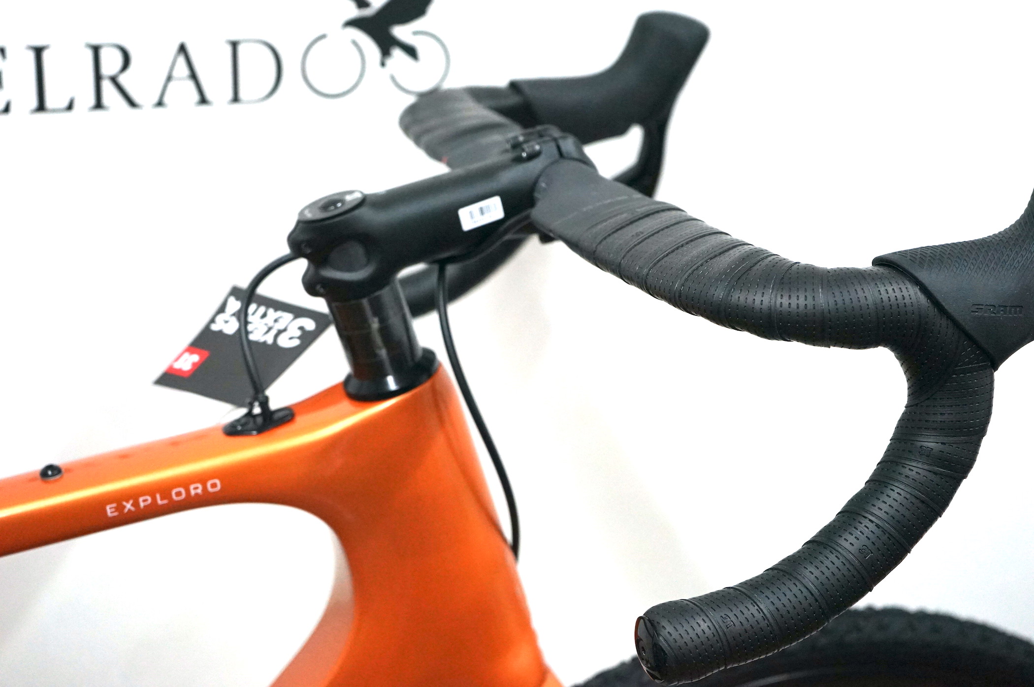 3T Exploro RACE Sram Force AXS 2x12 (2022) - RACE MAX orange/grey