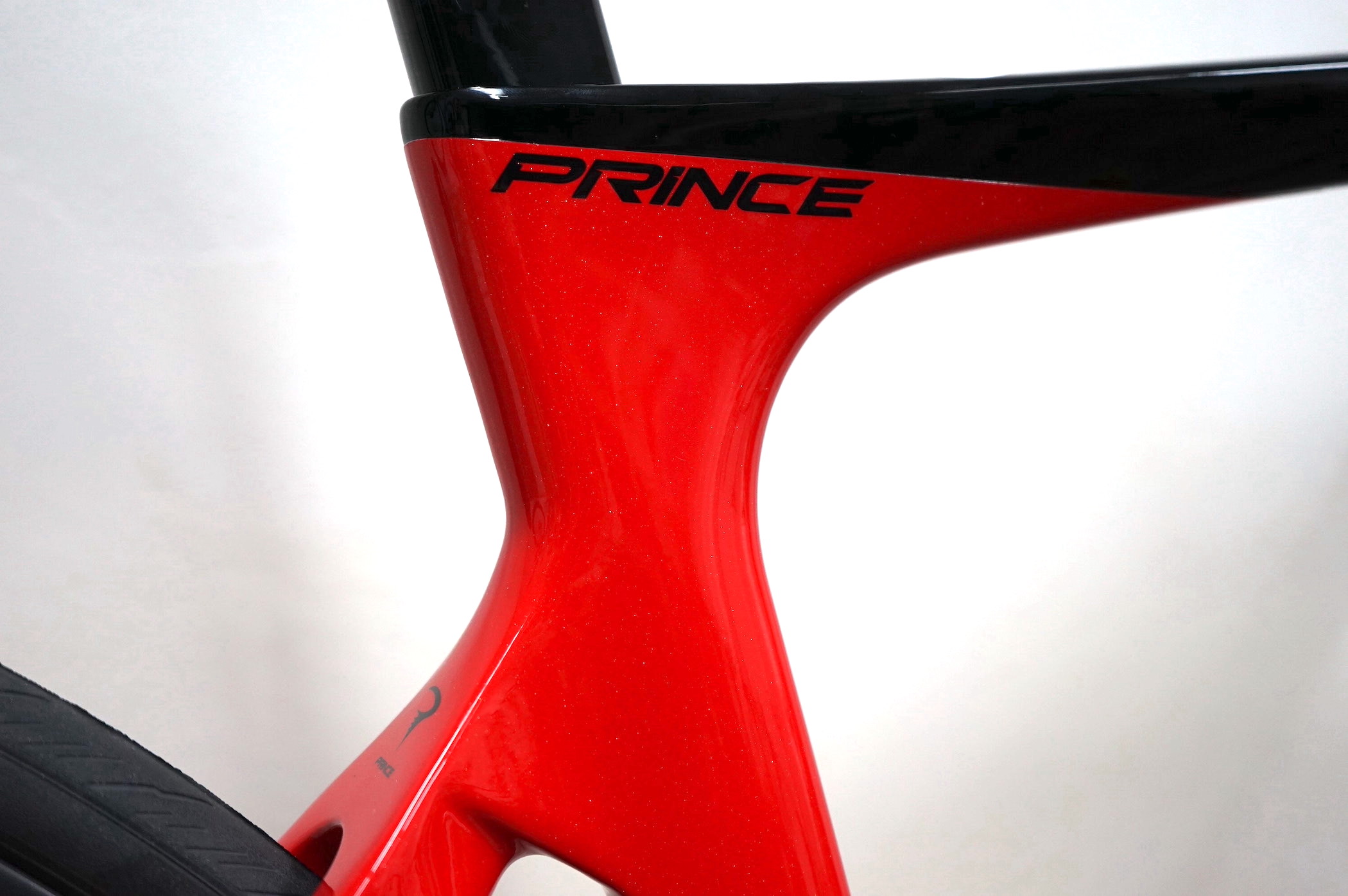Pinarello Prince Disc Shimano Ultegra Di2 2x12 -  schwarz/rot (CB212) - (2022)