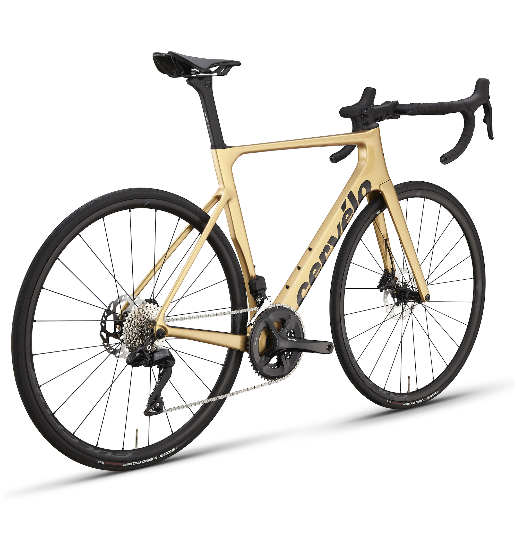 Cervelo Soloist Shimano 105 Di2 2x12 (2023) gold-dust