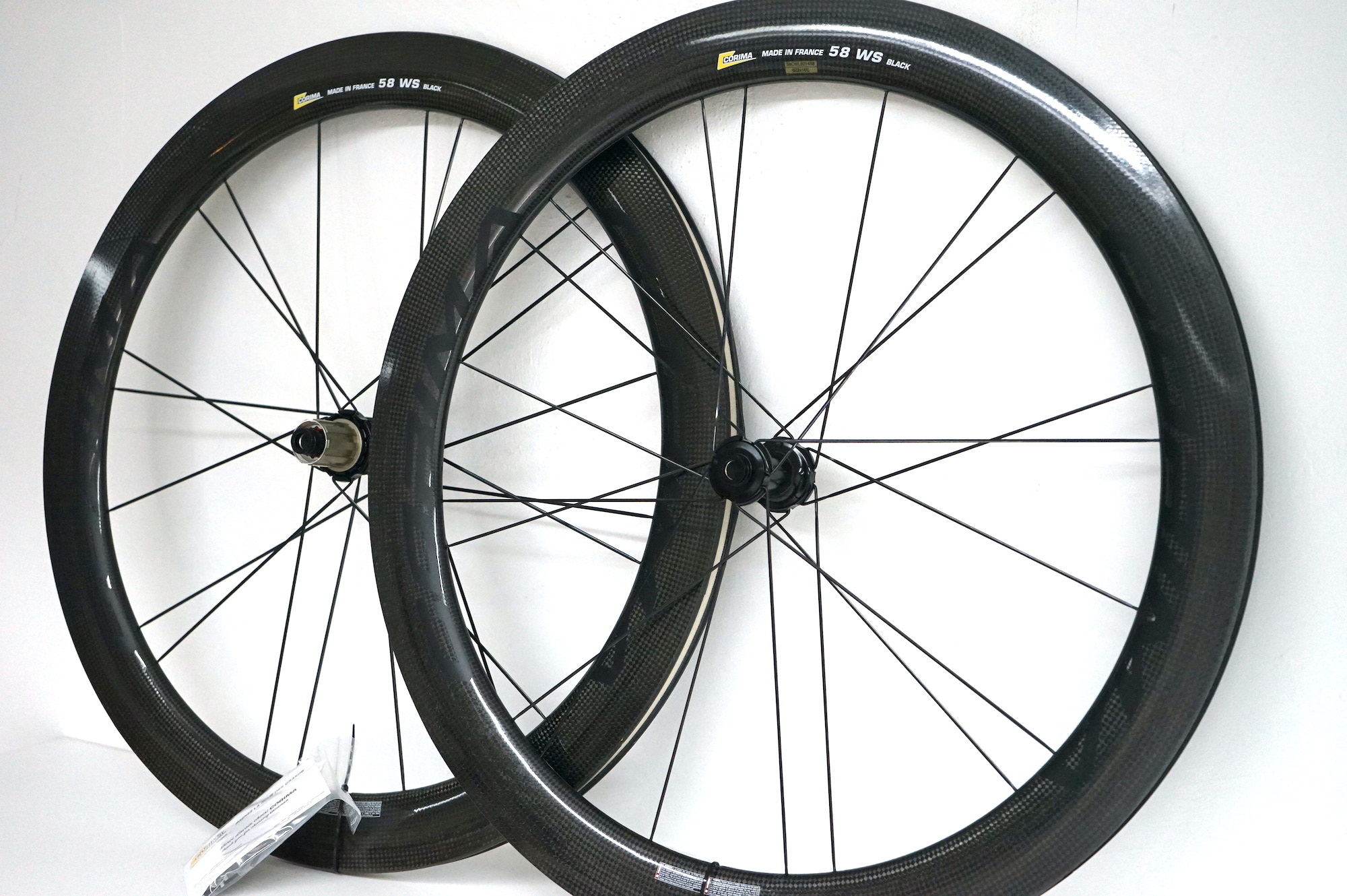 Corima WS black 58mm DX Disc-Brake / Scheibenbremse - Laufradsatz