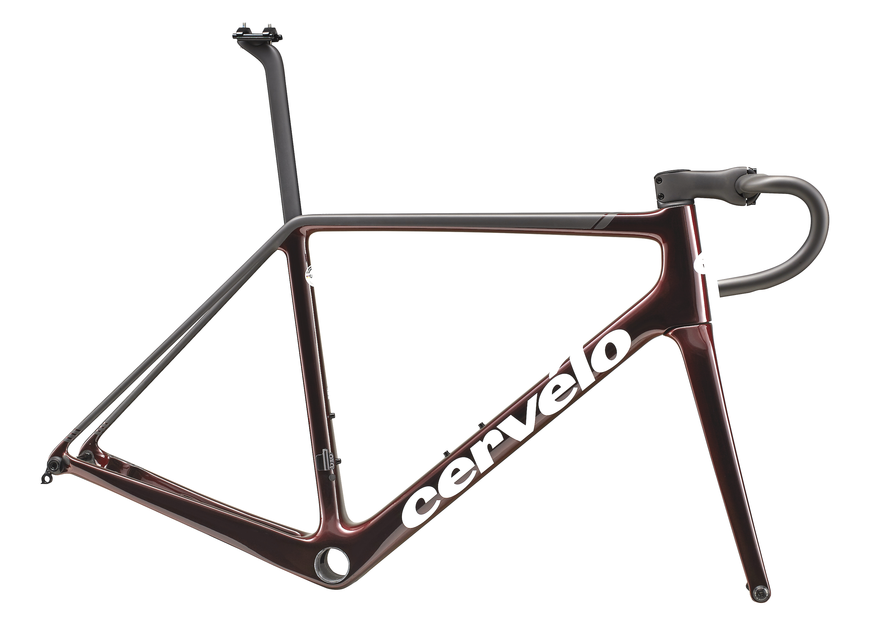 Cervelo R5 Disc Rahmenset (2024) oxblood