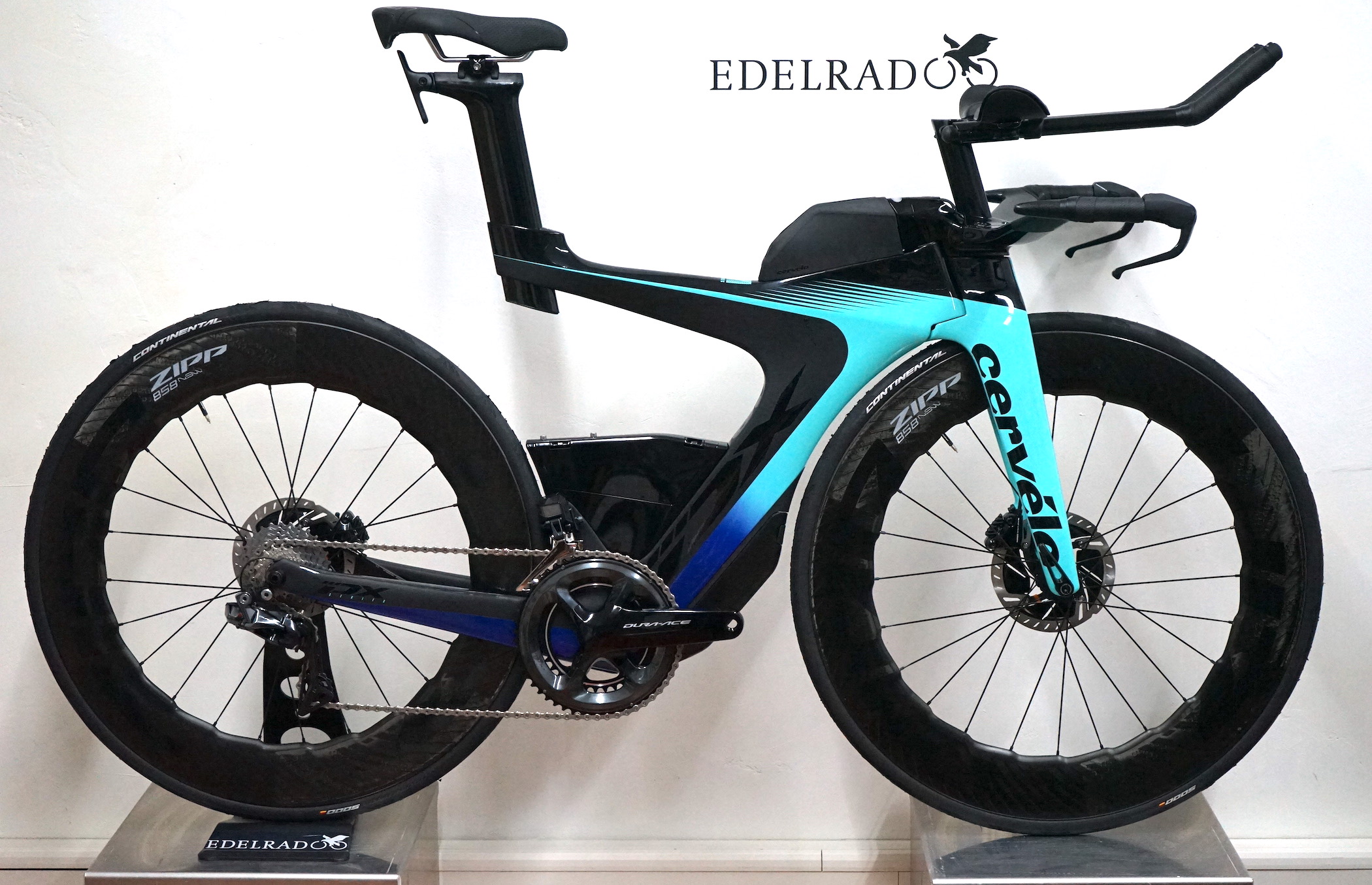 Cervelo PX-SERIES DURA ACE DI2 (2020) teal/navy ZIPP 858 NSW