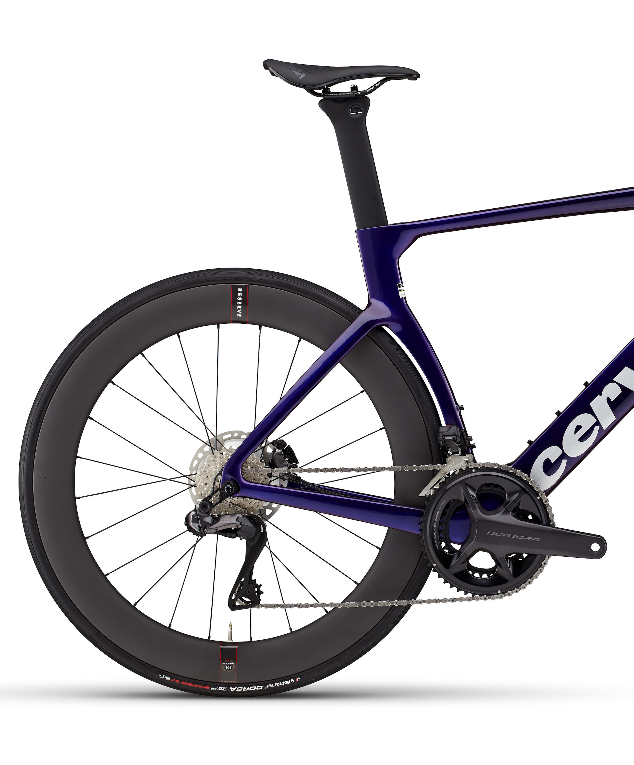 Cervelo S5 Disc Ultegra Di2 2x12 (2023) sapphire-ice