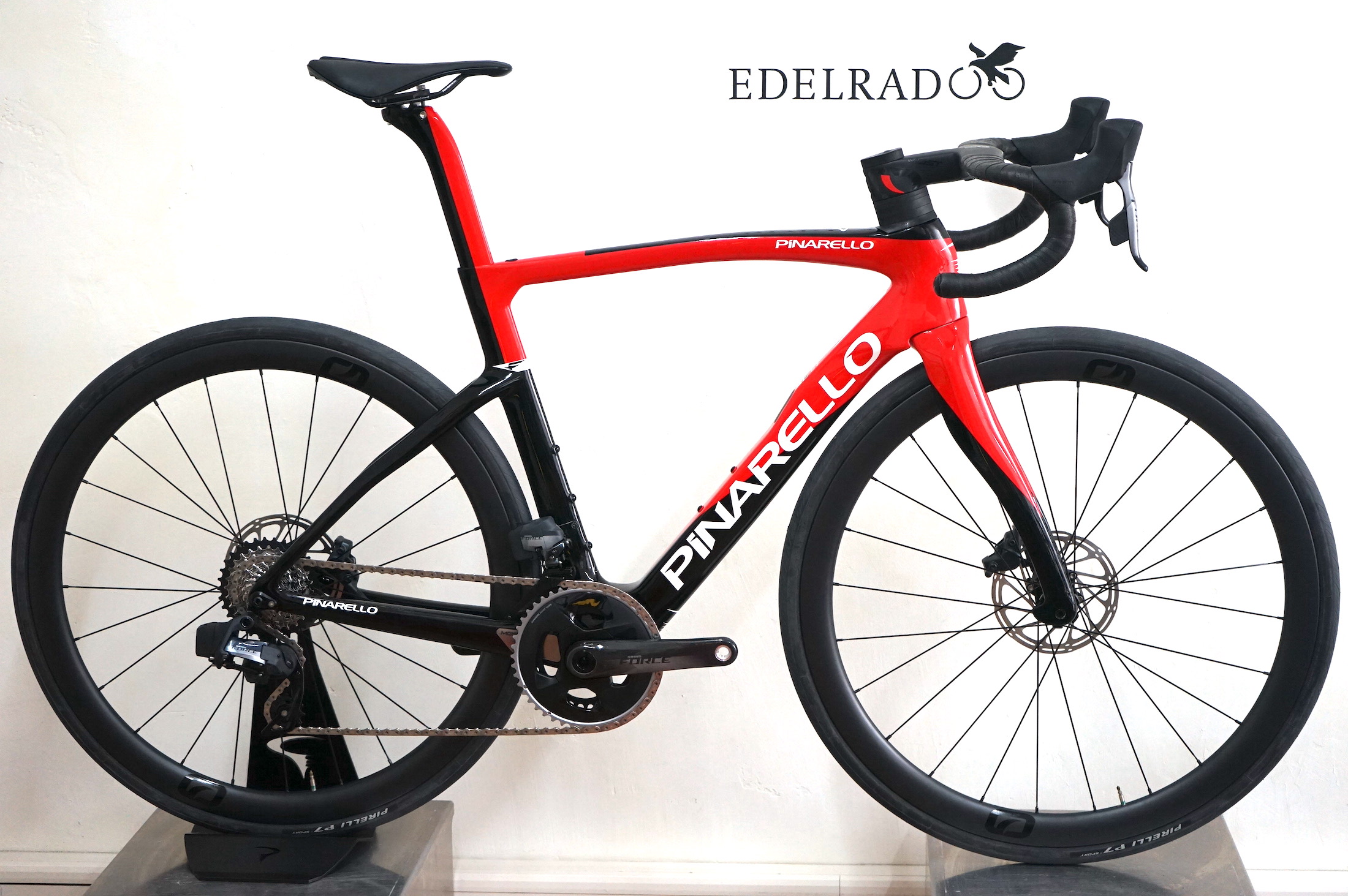 Pinarello F7 Sram Force AXS 2x12 (2023) razor-red D101 disc-brake
