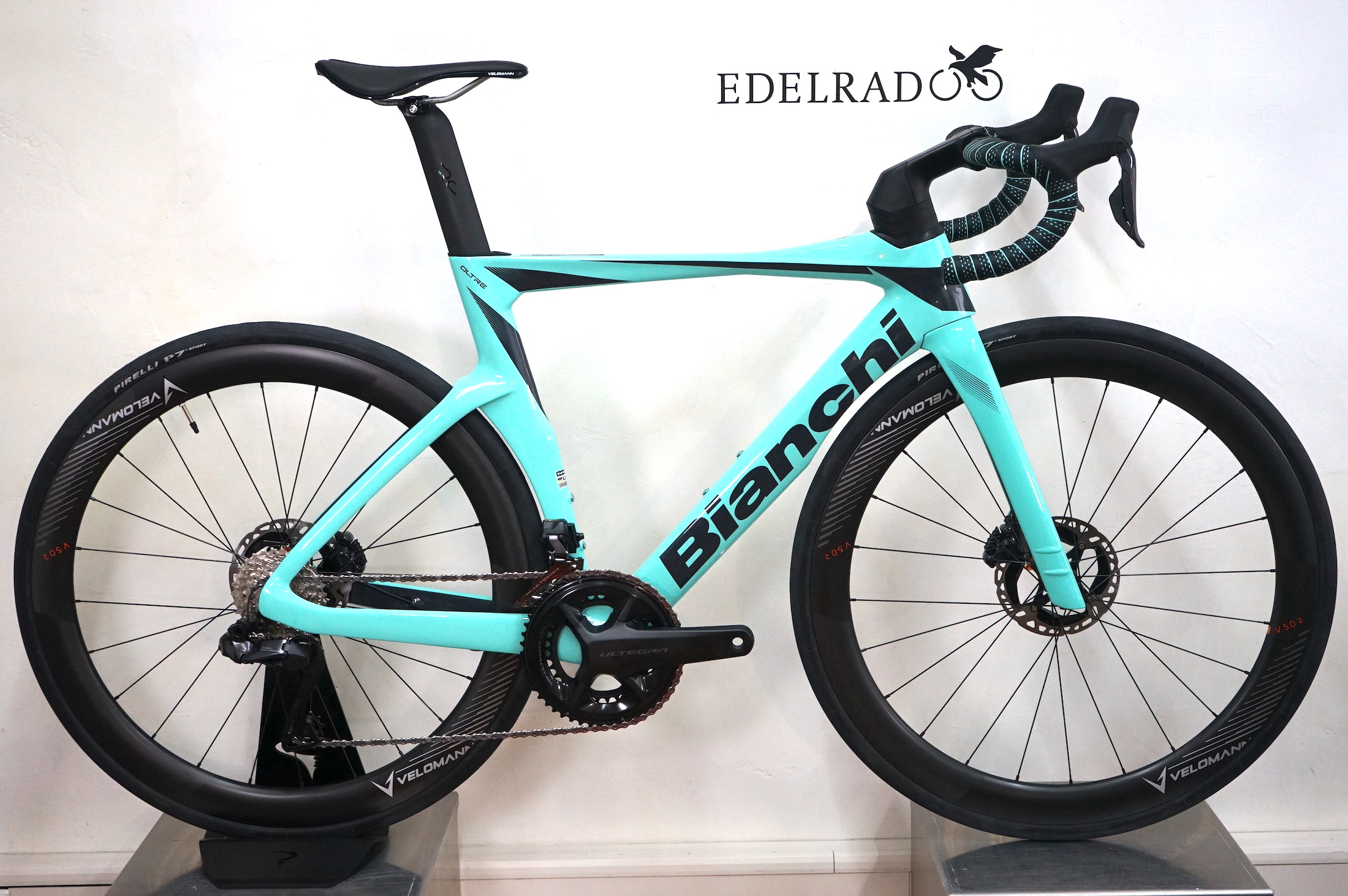 Bianchi OLTRE Comp Ultegra Di2 2x12 (2024) YSB23 XD CK16 / GRAPHITE FULL GLOSSY