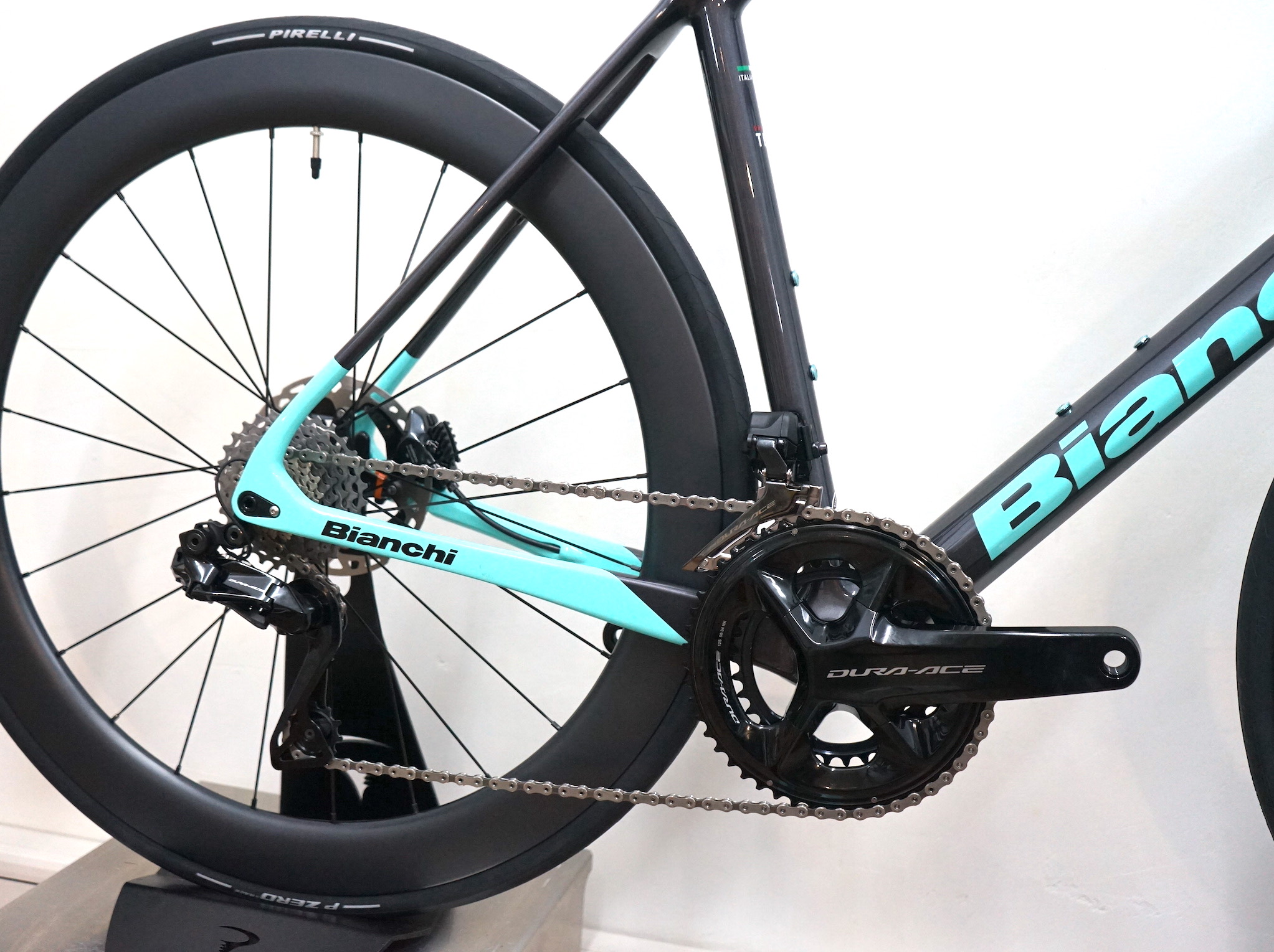Bianchi SPECIALISSIMA DuraAce Di2 2x12 (2023) YSBY5I RS