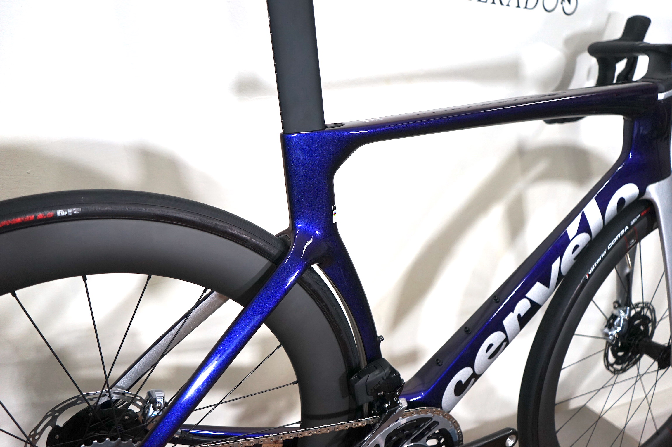 Cervelo S5 Disc Sram Red AXS 2x12 (2023) Sapphire/Ice