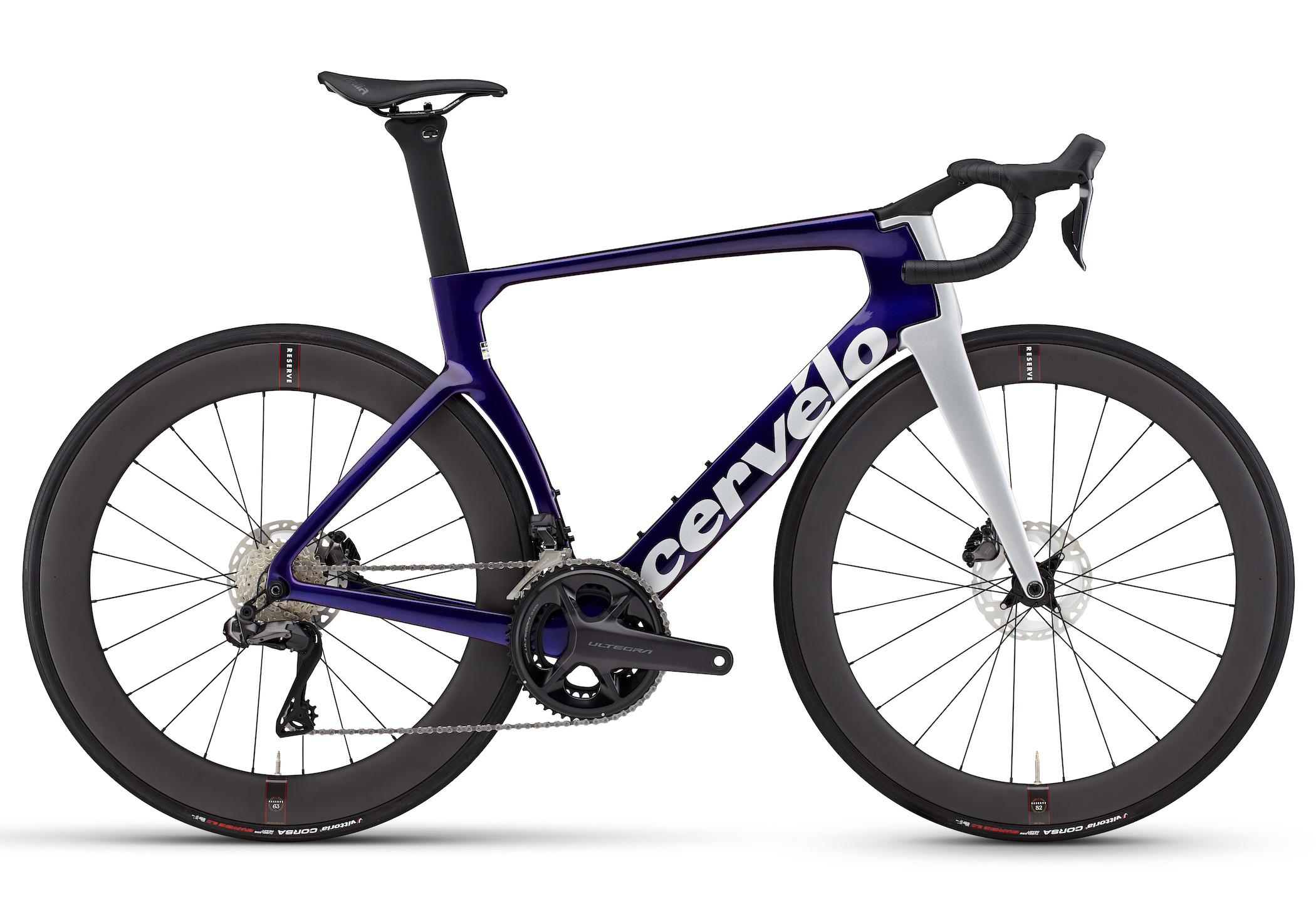 Cervelo S5 Disc Ultegra Di2 2x12 (2023) sapphire-ice
