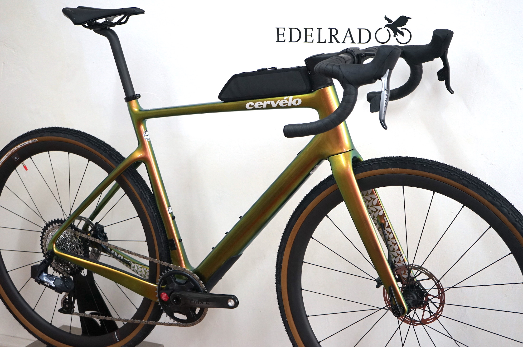 Cervelo Aspero-5 Force XPLR eTap AXS 1x12 (2023) lime-shimmer