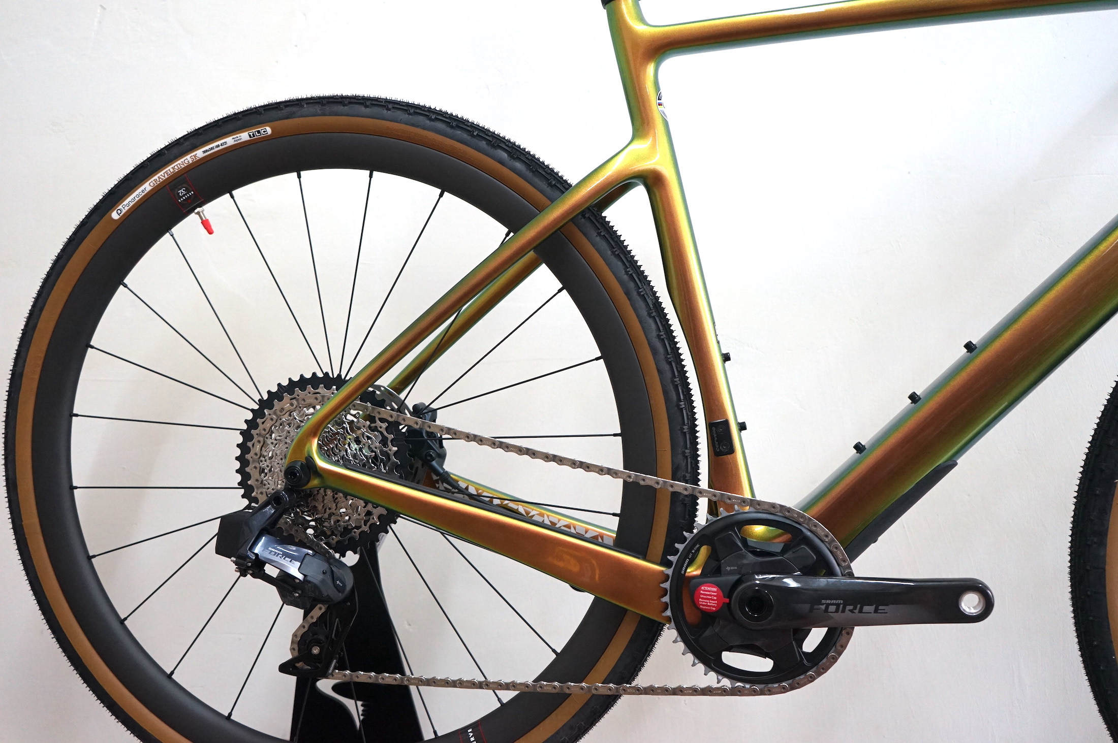 Cervelo Aspero-5 Force XPLR eTap AXS 1x12 (2023) lime-shimmer